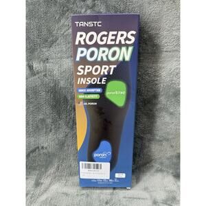 TANSTC Rogers Poron Sport Insoles MShock Absorption Arch Support NEW Cuttable